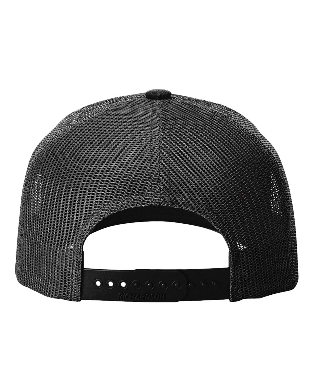 Five-Panel Trucker with Rope Cap - Back - B26895100 - Black/ White