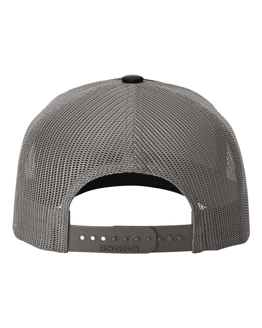 Five-Panel Trucker with Rope Cap - Back - B26895500 - Black/ Charcoal