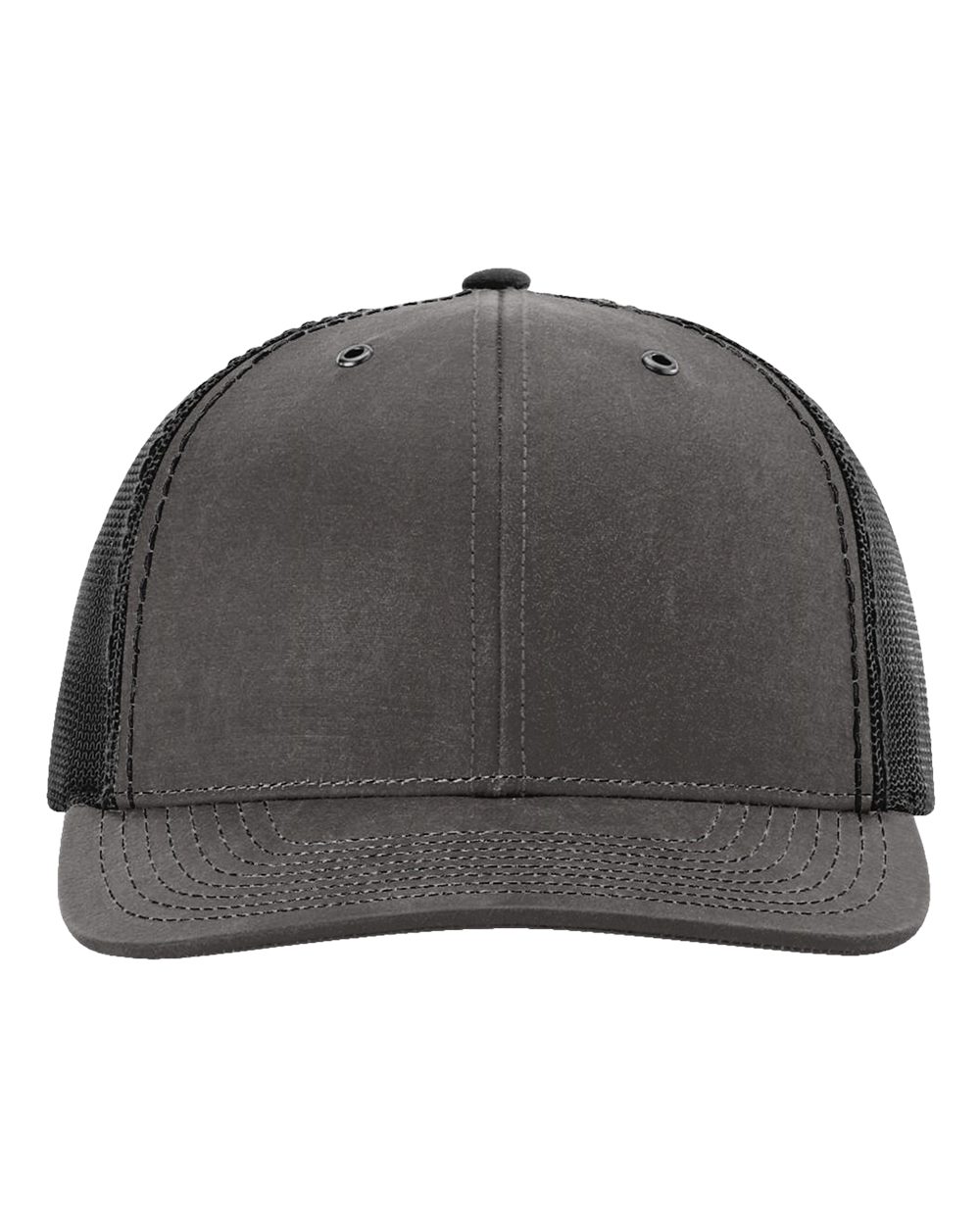 Fremont Trucker Cap - Front - B26995590 - Charcoal/ Black