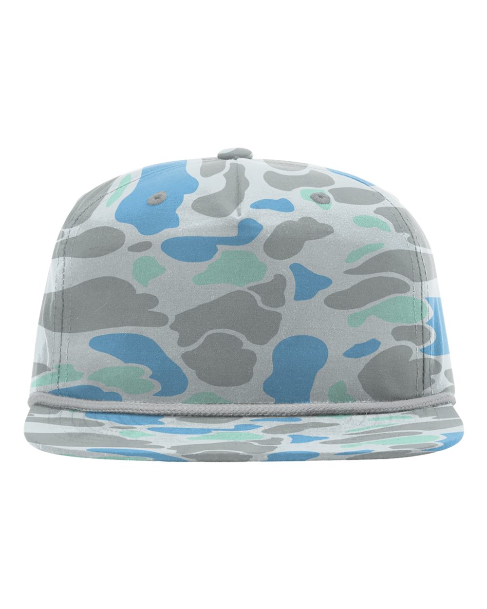 Printed Umpqua Cap - Front - B38095150 - Saltwater Duck Camo/ Charcoal