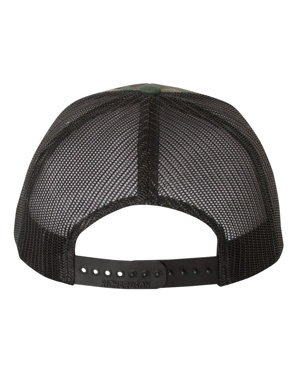 Printed Trucker Cap - Back - B46895620 - Army Camo/ Black