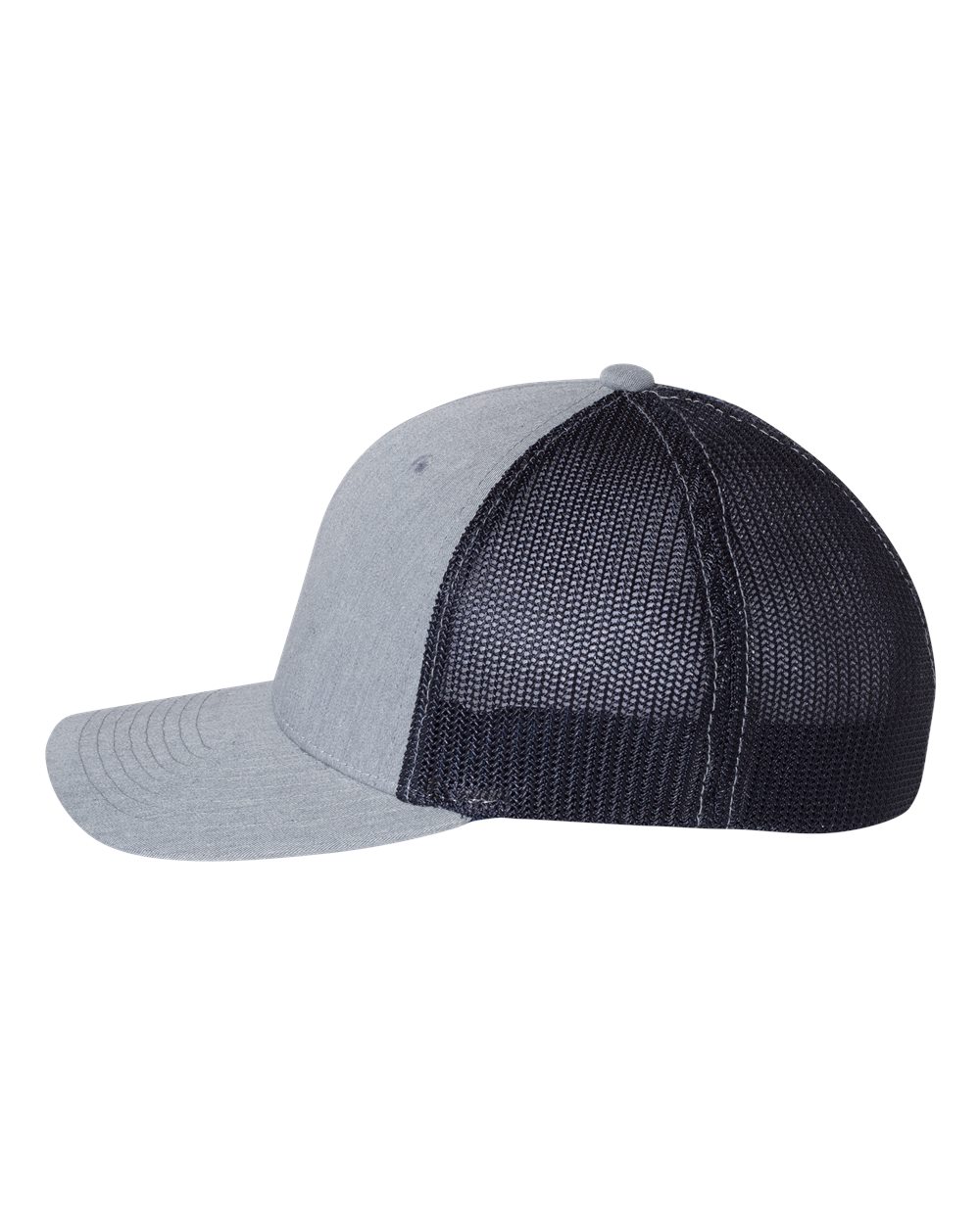 R-Flex Trucker Cap - DirectSide - B90195571 - Heather Grey/ Navy
