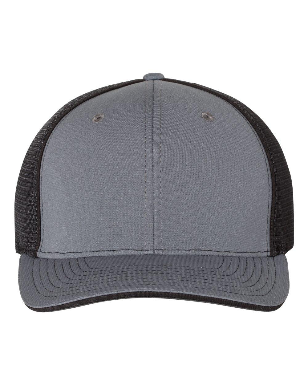 Pulse Sportmesh R-Flex Cap - Front - B90395093 - Charcoal/ Black Split