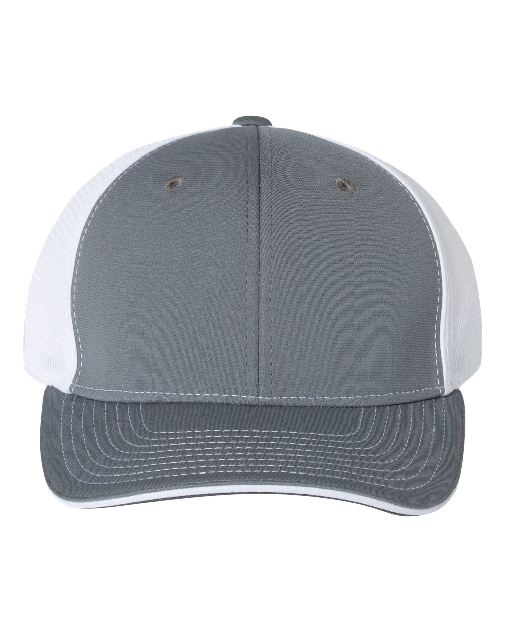 Pulse Sportmesh R-Flex Cap - Front - B90395363 - Charcoal/ White Split