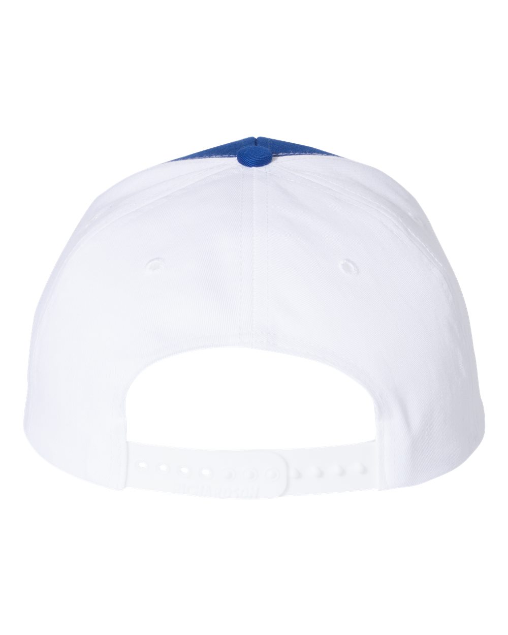 Twill Back Trucker Cap - Back - B49495750 - Royal/ White