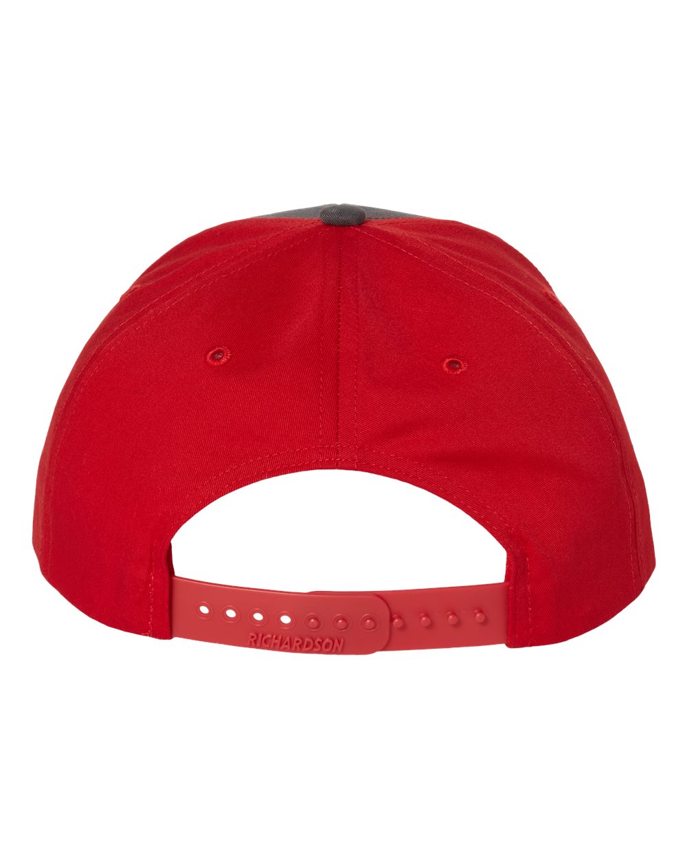 Twill Back Trucker Cap - Back - B49495980 - Charcoal/ Red