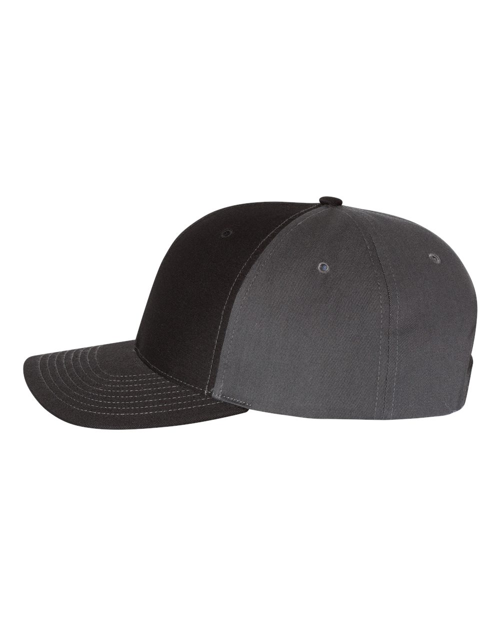 Twill Back Trucker Cap - DirectSide - B49495090 - Black/ Charcoal