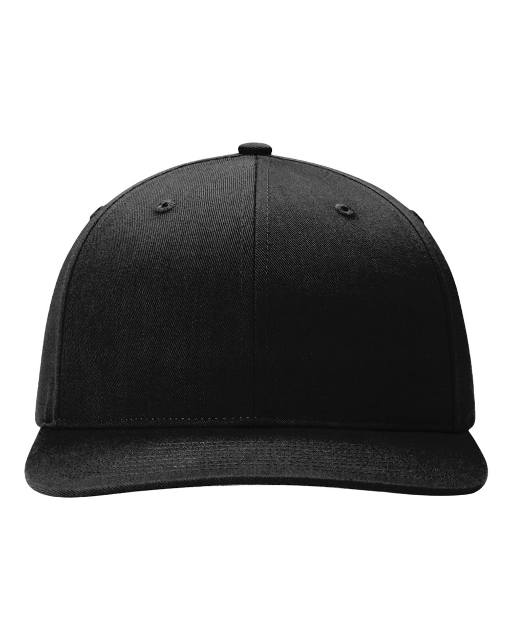 Twill Back Trucker Cap - Front - B49495500 - Black