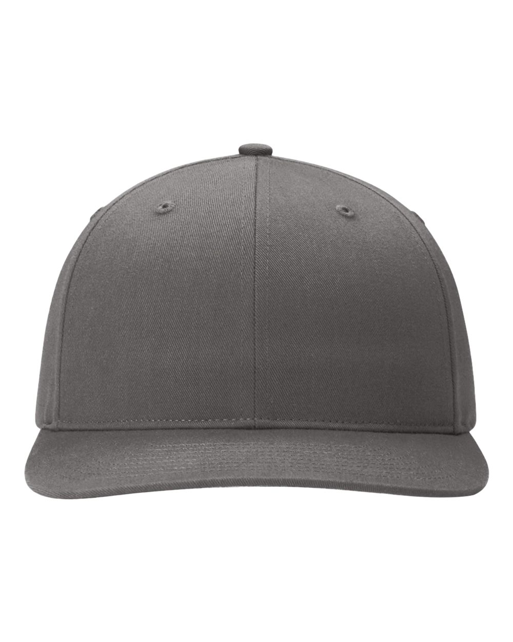 Twill Back Trucker Cap - Front - B49495590 - Charcoal