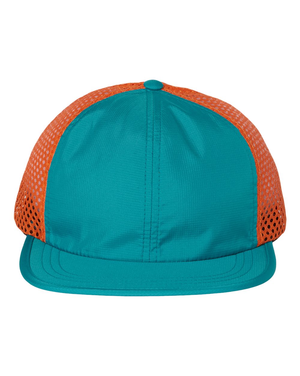 Rogue Wide Set Mesh Cap - Front - B54895270 - Teal/ Orange