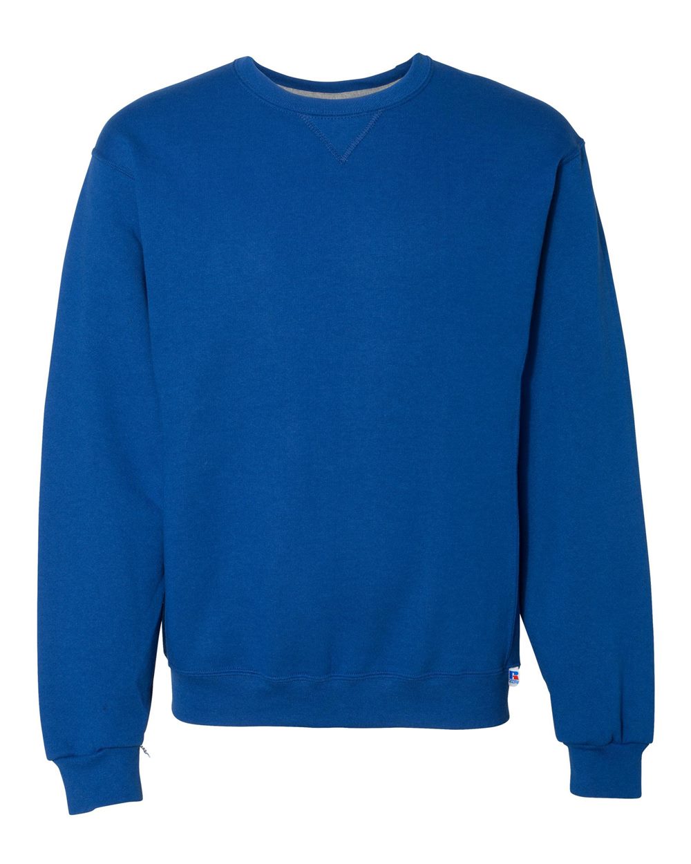 Unisex Dri Power® Crewneck Sweatshirt - Front - B60311753 - Royal