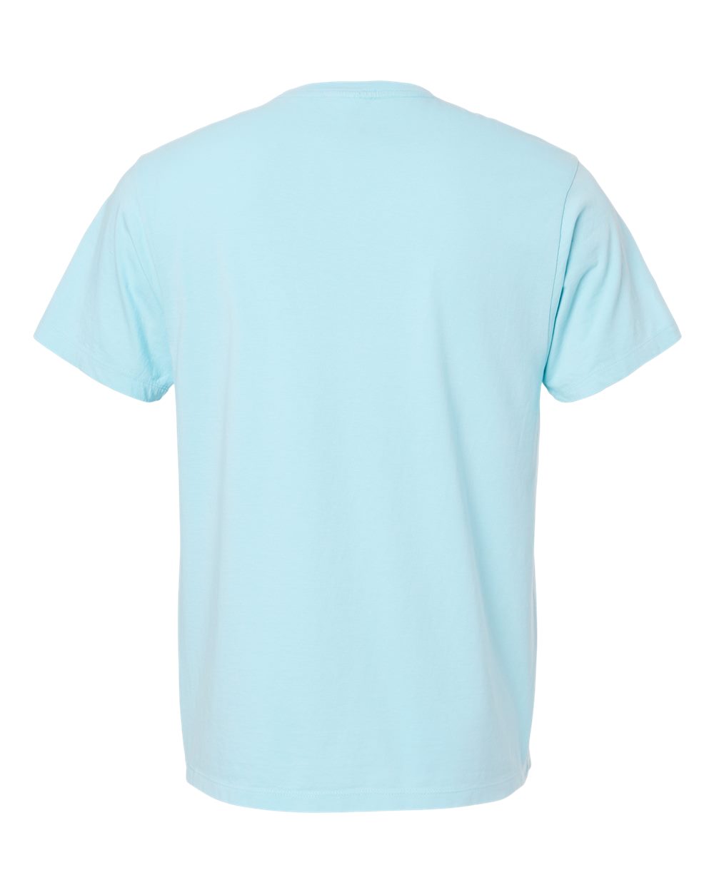 Unisex Organic T-Shirt - Back - B10072103 - Chambray