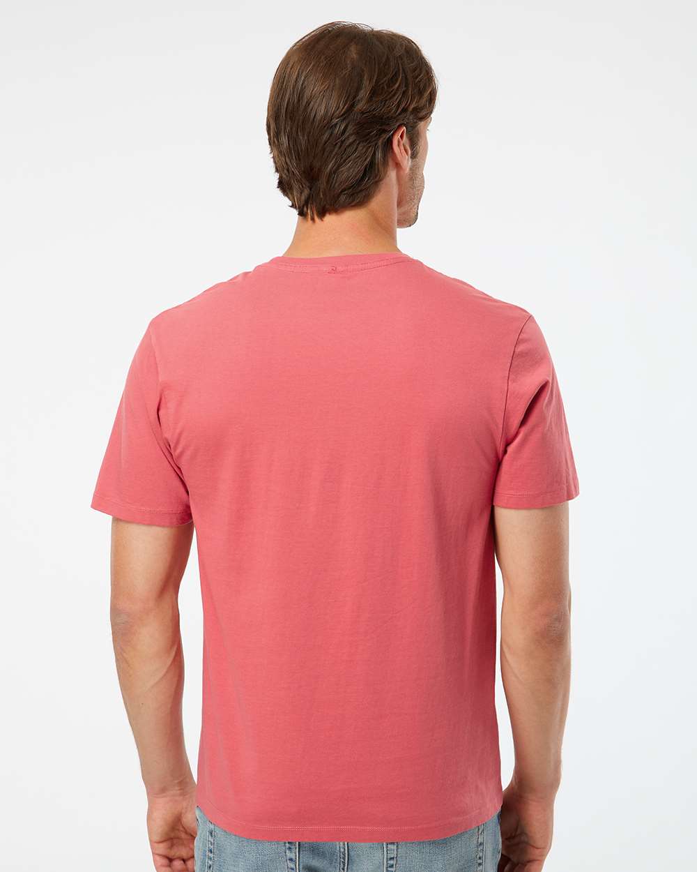 Unisex Organic T-Shirt - OnModelBack - B10072003 - Brick