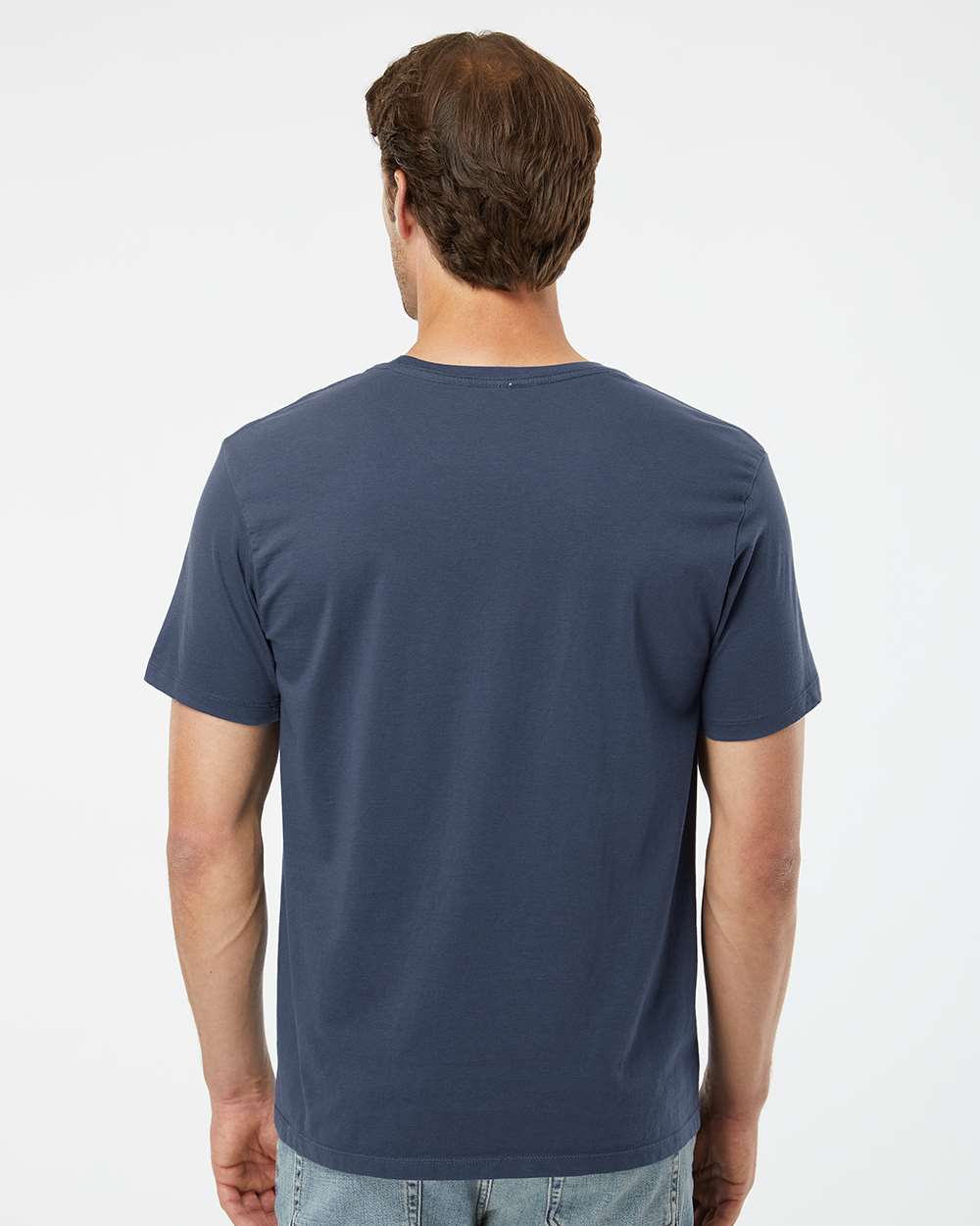 Unisex Organic T-Shirt - OnModelBack - B10072133 - Navy