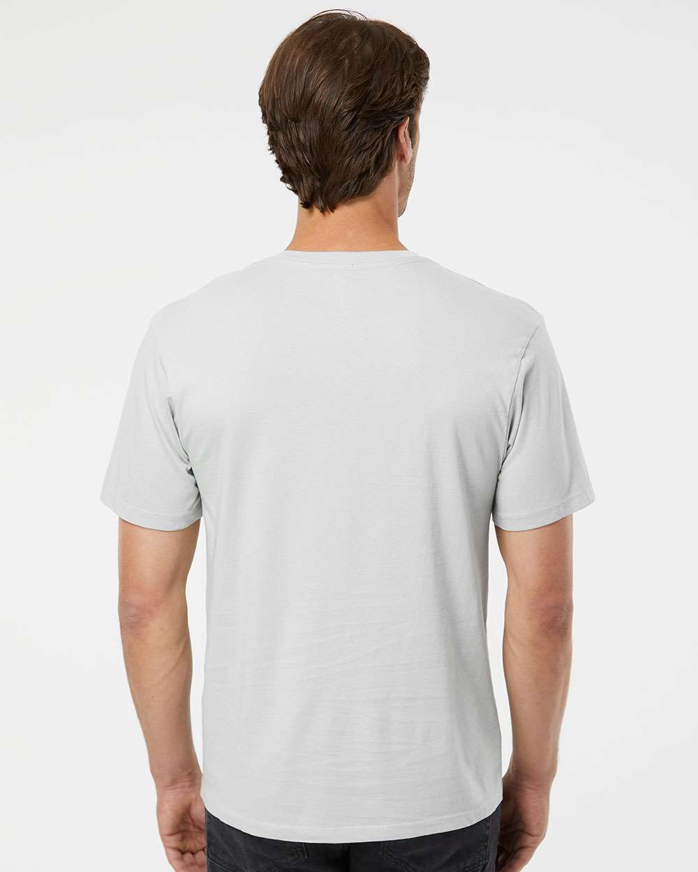 Unisex Organic T-Shirt - OnModelBack - B10072163 - Silver