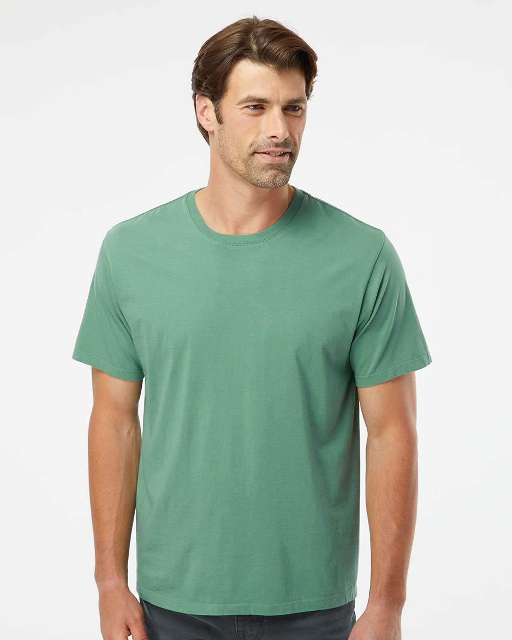 Unisex Organic T-Shirt - OnModelFront - B10072143 - Pine