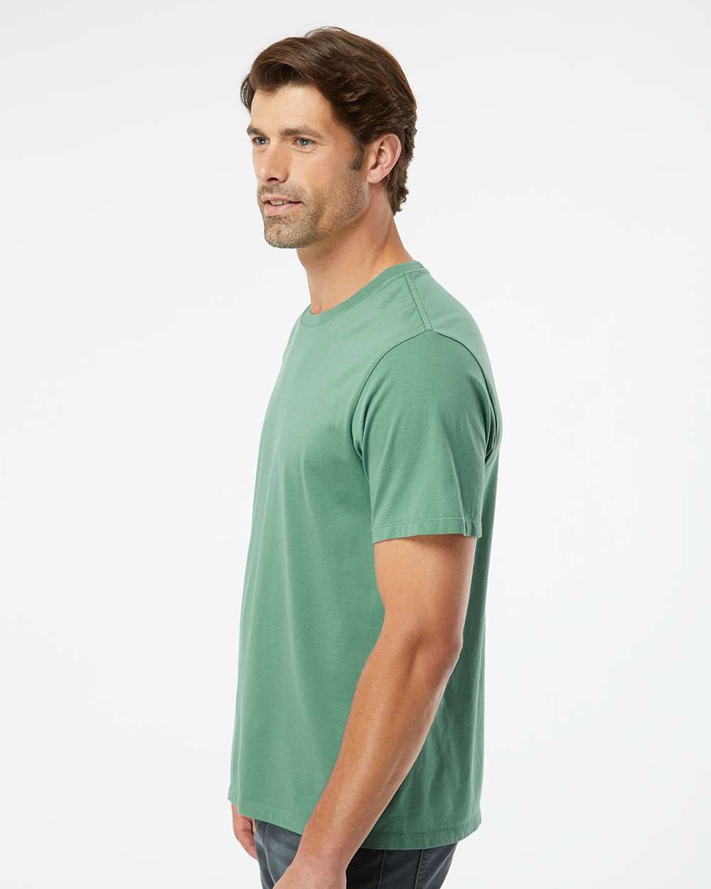 Unisex Organic T-Shirt - OnModelSide - B10072143 - Pine