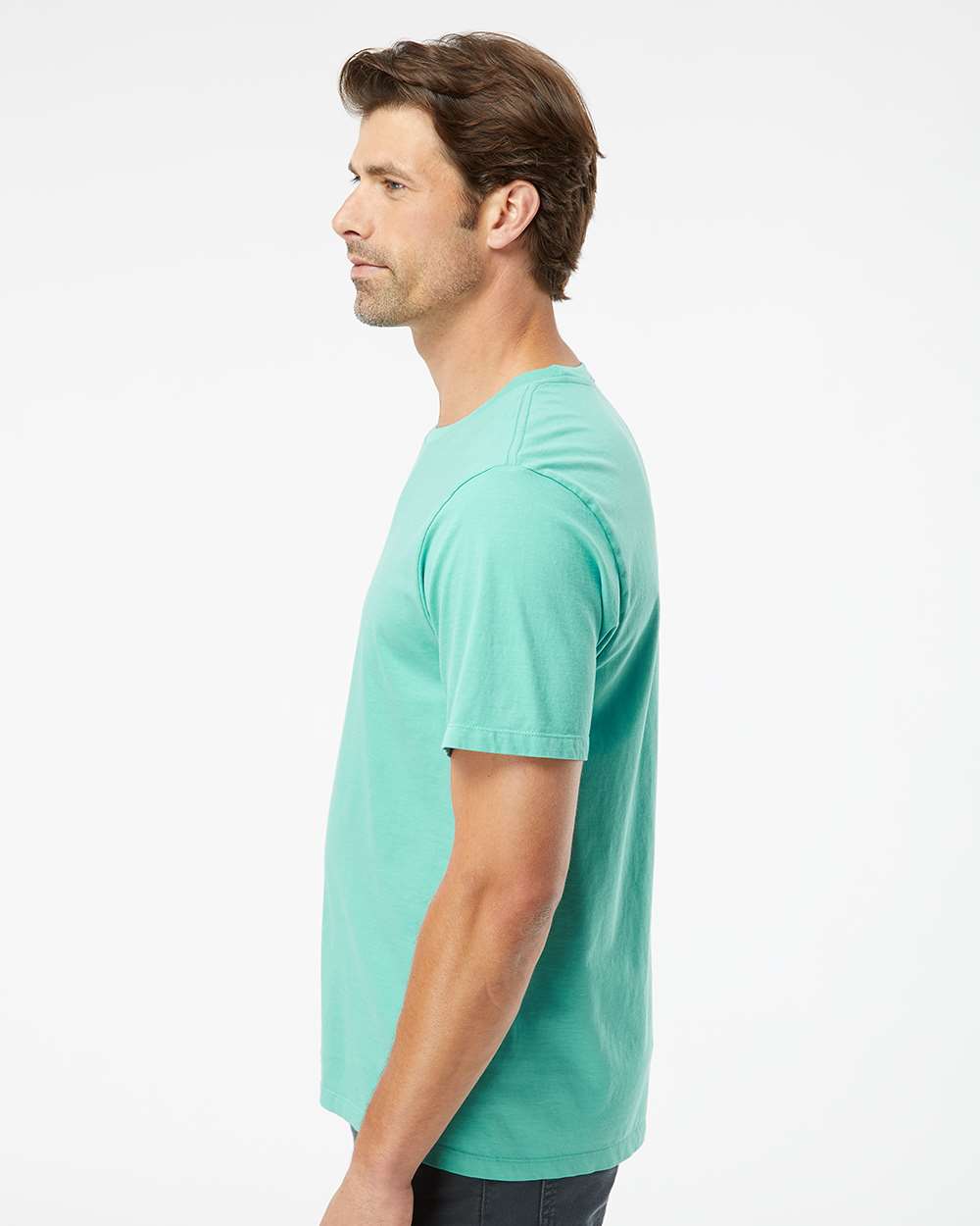Unisex Organic T-Shirt - OnModelSide - B10072153 - Seafoam