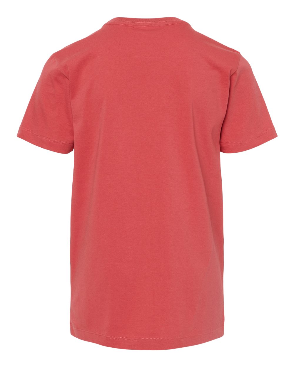 Youth Organic T-Shirt - Back - B10172002 - Brick