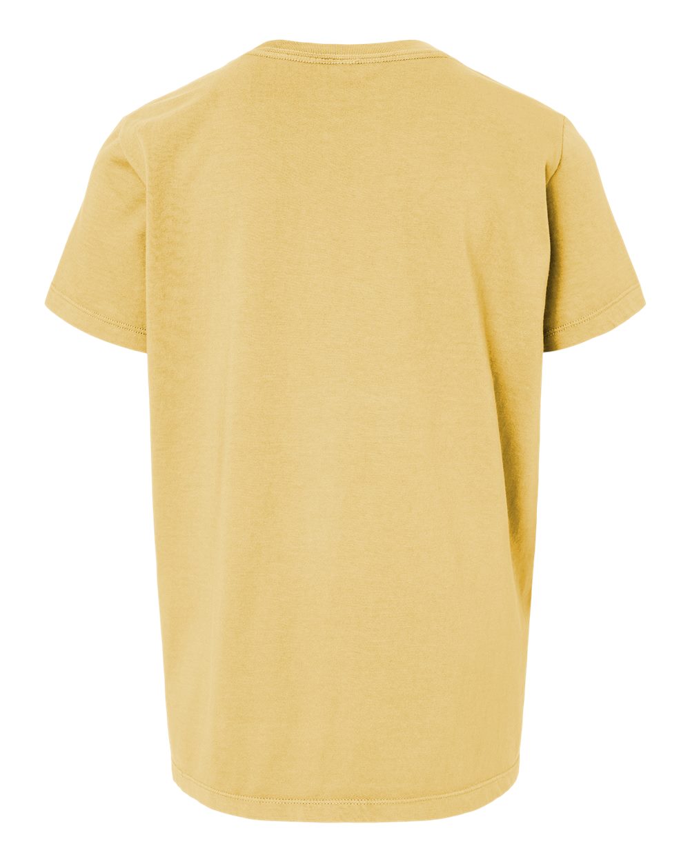 Youth Organic T-Shirt - Back - B10172172 - Wheat