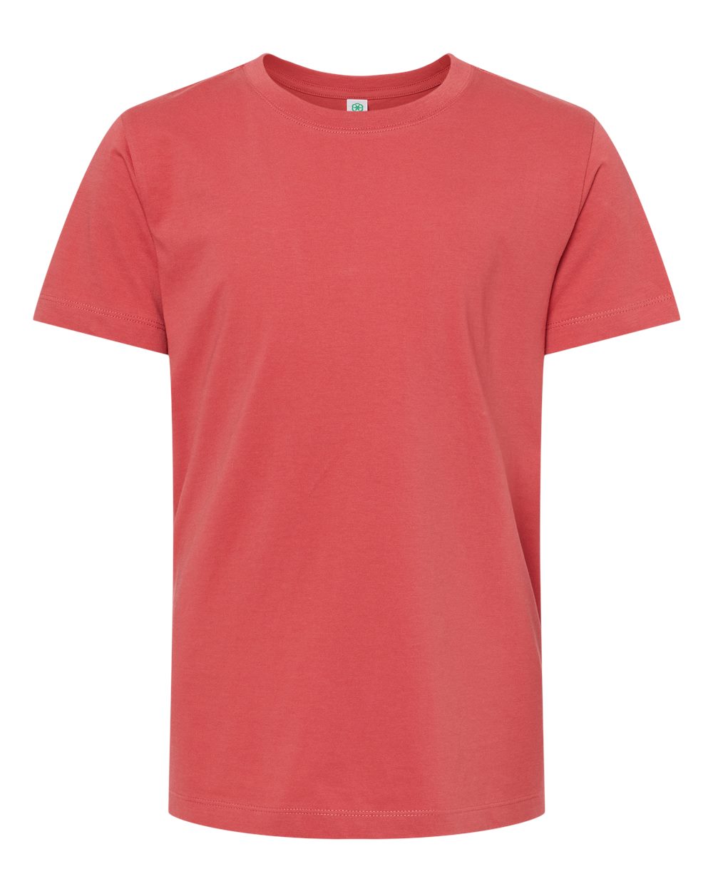 Youth Organic T-Shirt - Front - B10172002 - Brick