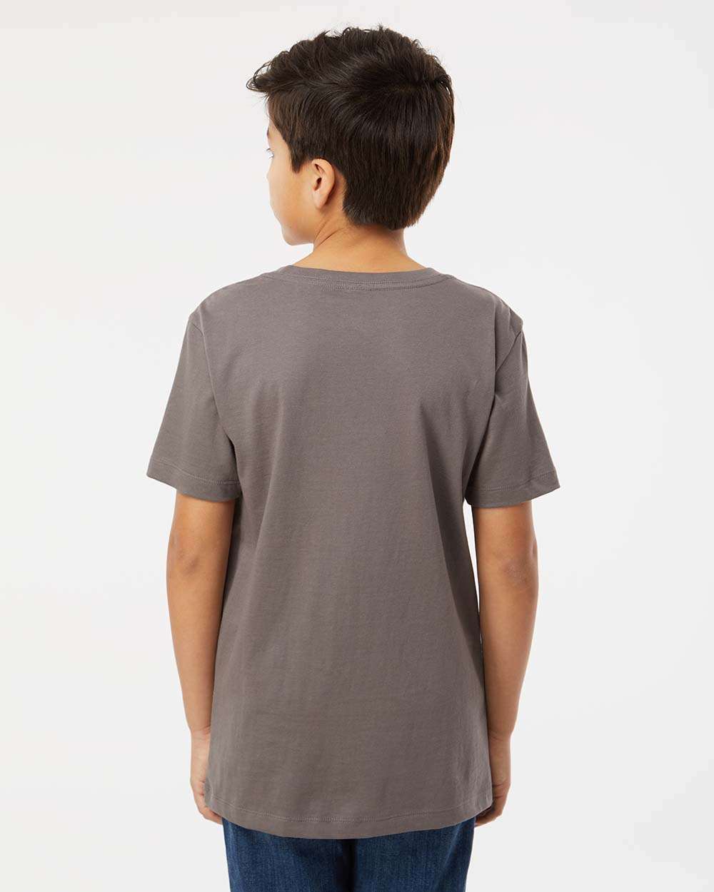 Youth Organic T-Shirt - OnModelBack - B10172112 - Graphite