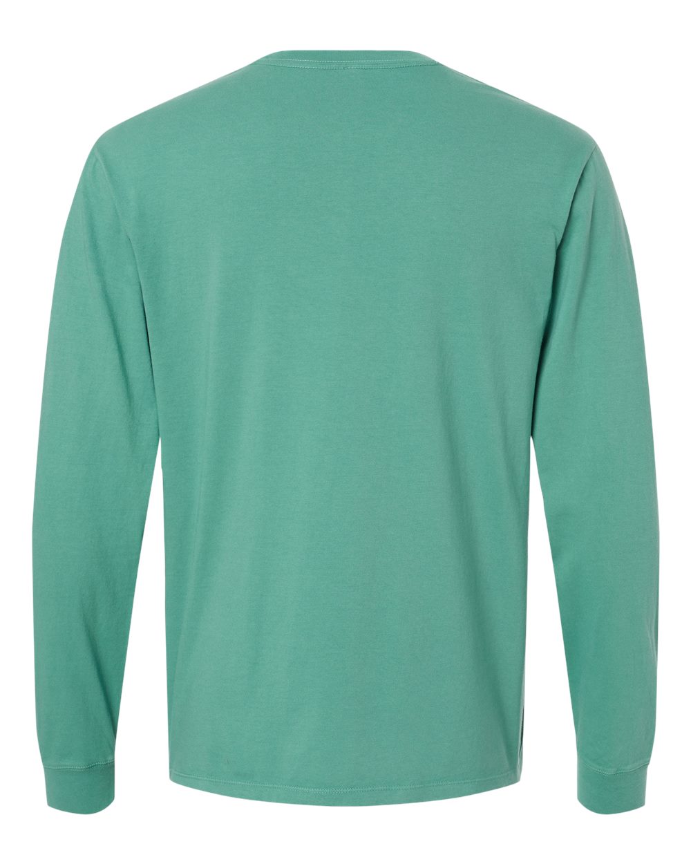 Unisex Organic Long Sleeve T-Shirt - Back - B10272113 - Pine