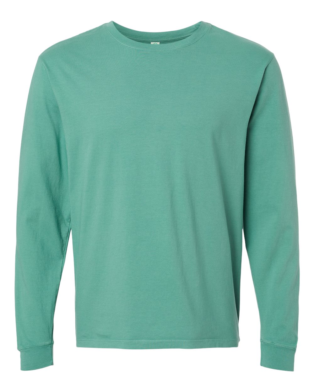 Unisex Organic Long Sleeve T-Shirt - Front - B10272113 - Pine