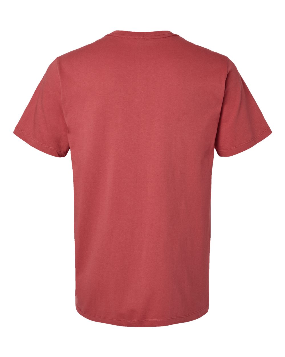 Unisex Classic T-Shirt - Back - B10372523 - Brick