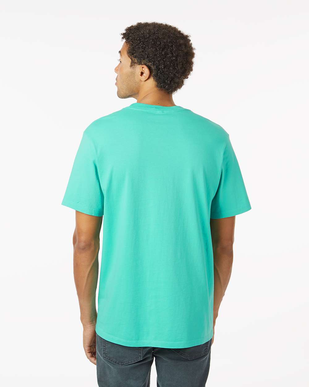Unisex Classic T-Shirt - OnModelBack - B10372263 - Seafoam