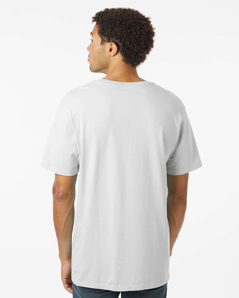 Unisex Classic T-Shirt - OnModelBack - B10372353 - Silver