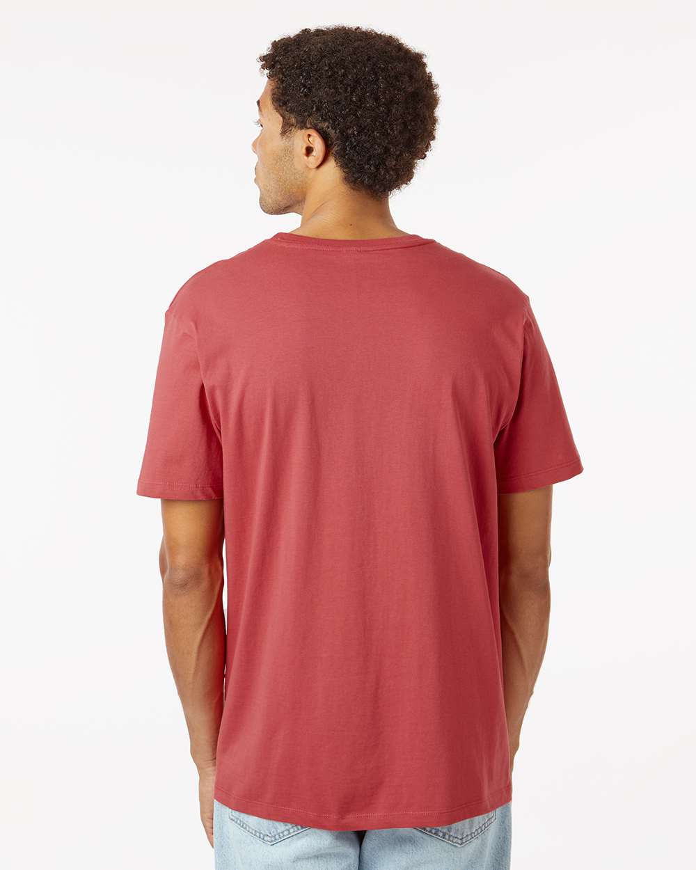 Unisex Classic T-Shirt - OnModelBack - B10372523 - Brick