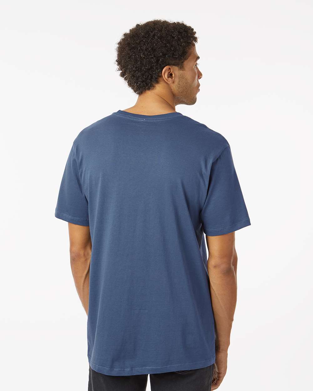 Unisex Classic T-Shirt - OnModelBack - B10372653 - Navy