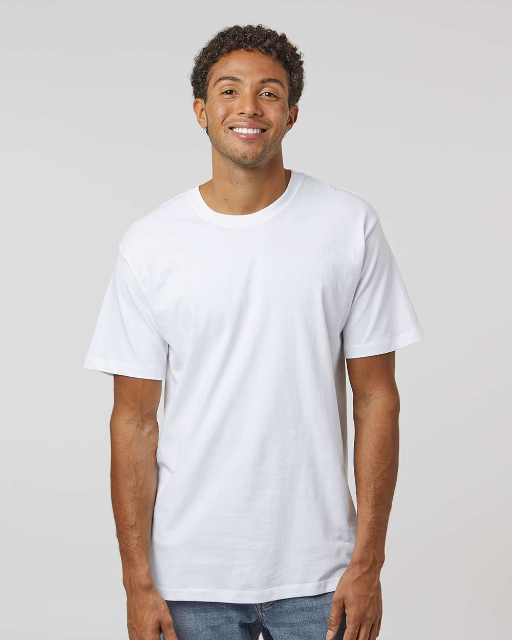 Unisex Classic T-Shirt - OnModelFront - B10372013 - White