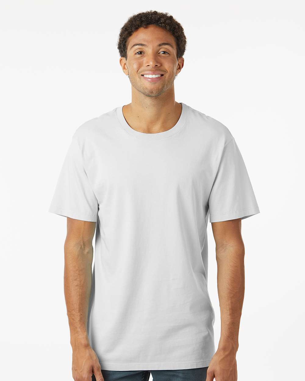 Unisex Classic T-Shirt - OnModelFront - B10372353 - Silver