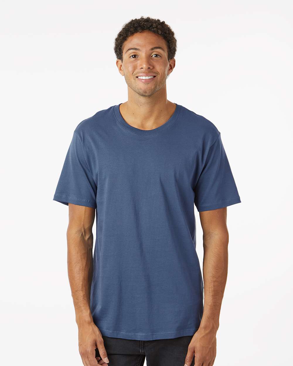 Unisex Classic T-Shirt - OnModelFront - B10372653 - Navy