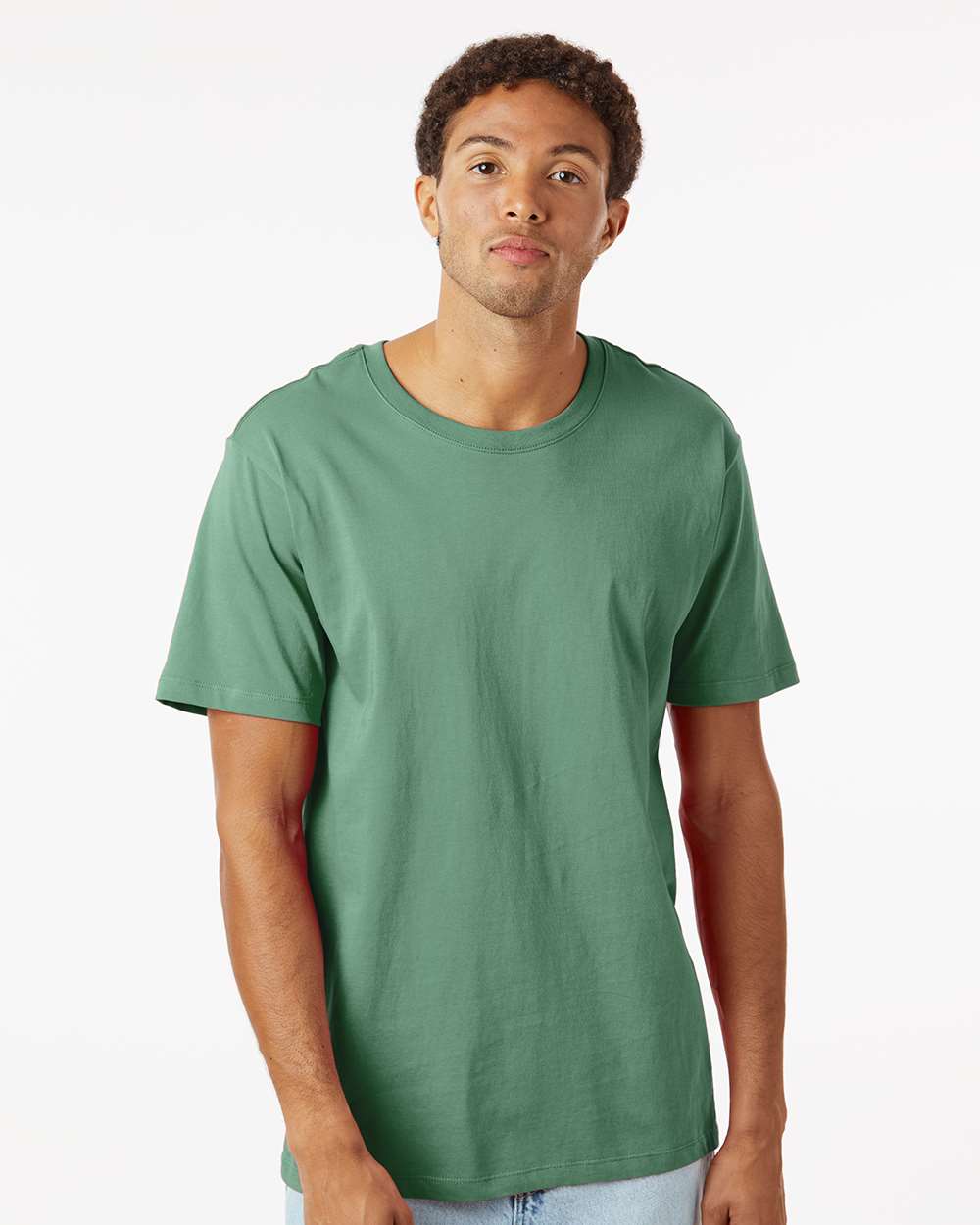 Unisex Classic T-Shirt - OnModelFront - B10372953 - Pine
