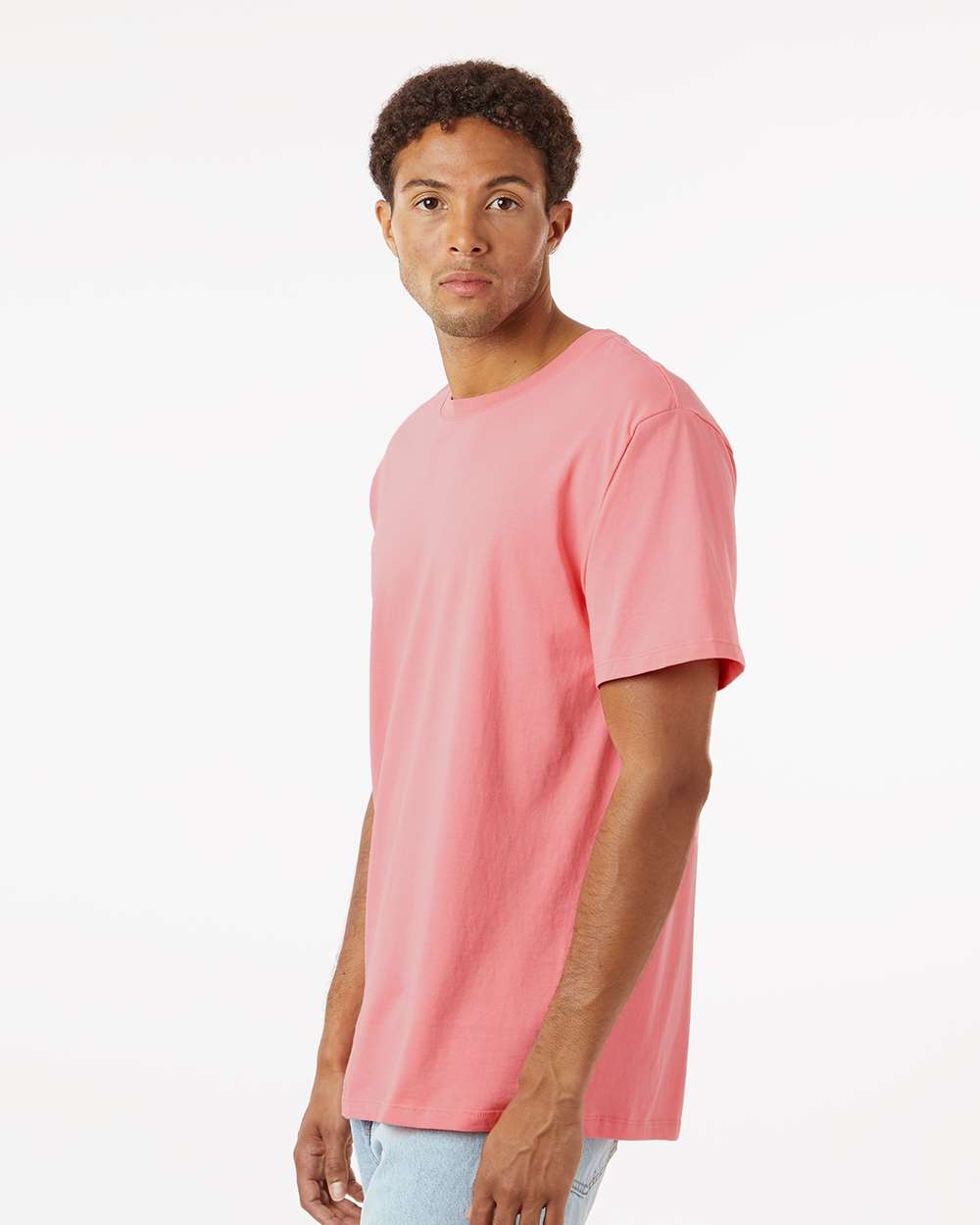 Unisex Classic T-Shirt - OnModelSide - B10372103 - Pink