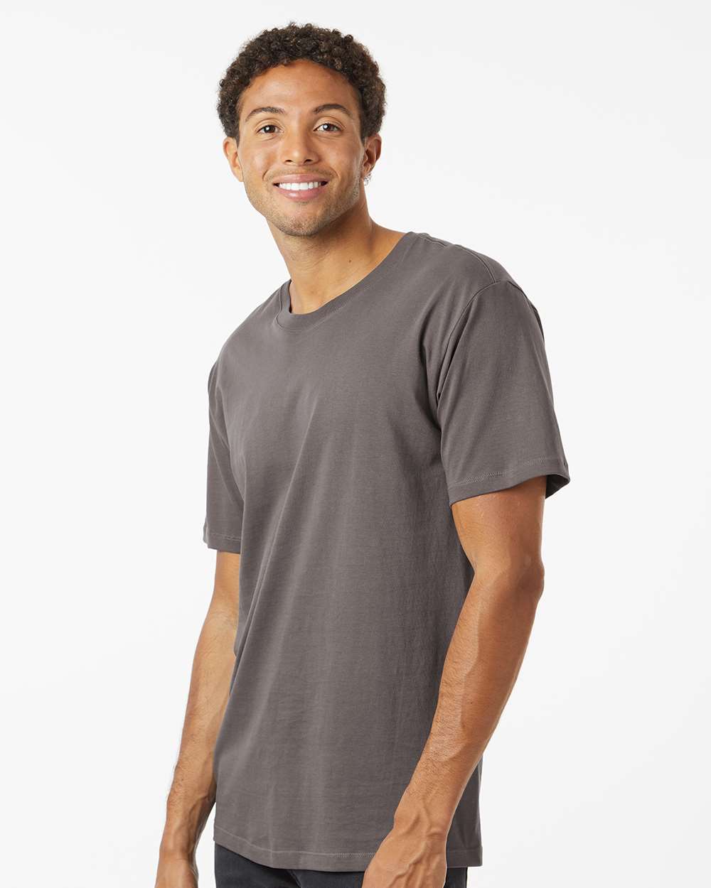 Unisex Classic T-Shirt - OnModelSide - B10372493 - Graphite