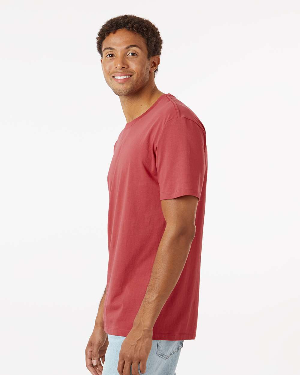 Unisex Classic T-Shirt - OnModelSide - B10372523 - Brick