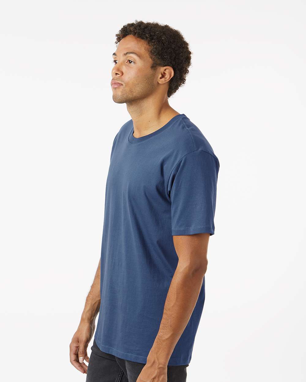 Unisex Classic T-Shirt - OnModelSide - B10372653 - Navy