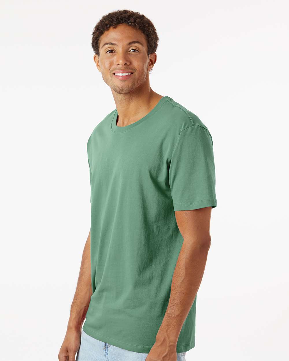 Unisex Classic T-Shirt - OnModelSide - B10372953 - Pine