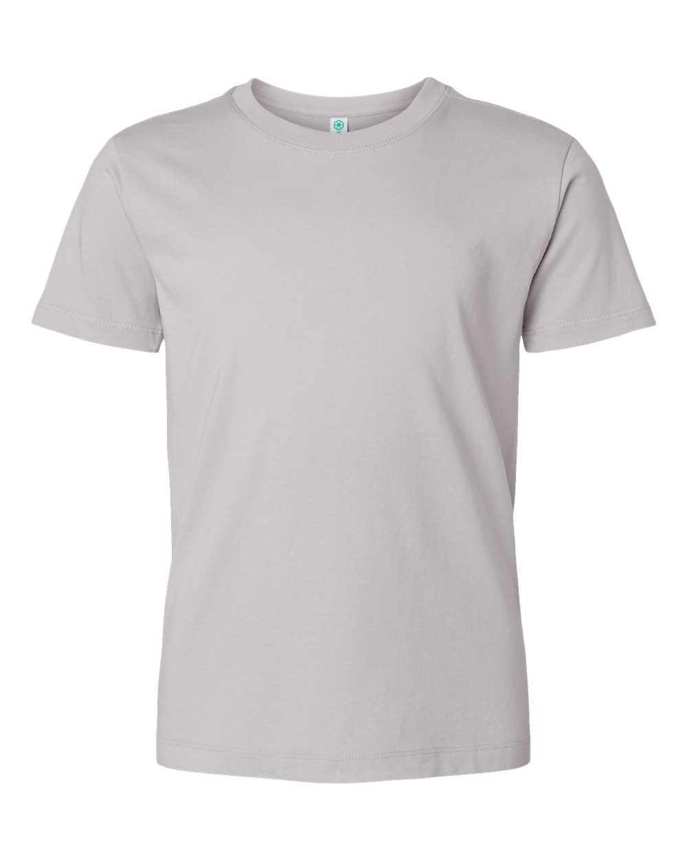 Youth Classic T-Shirt - Front - B10472352 - Silver