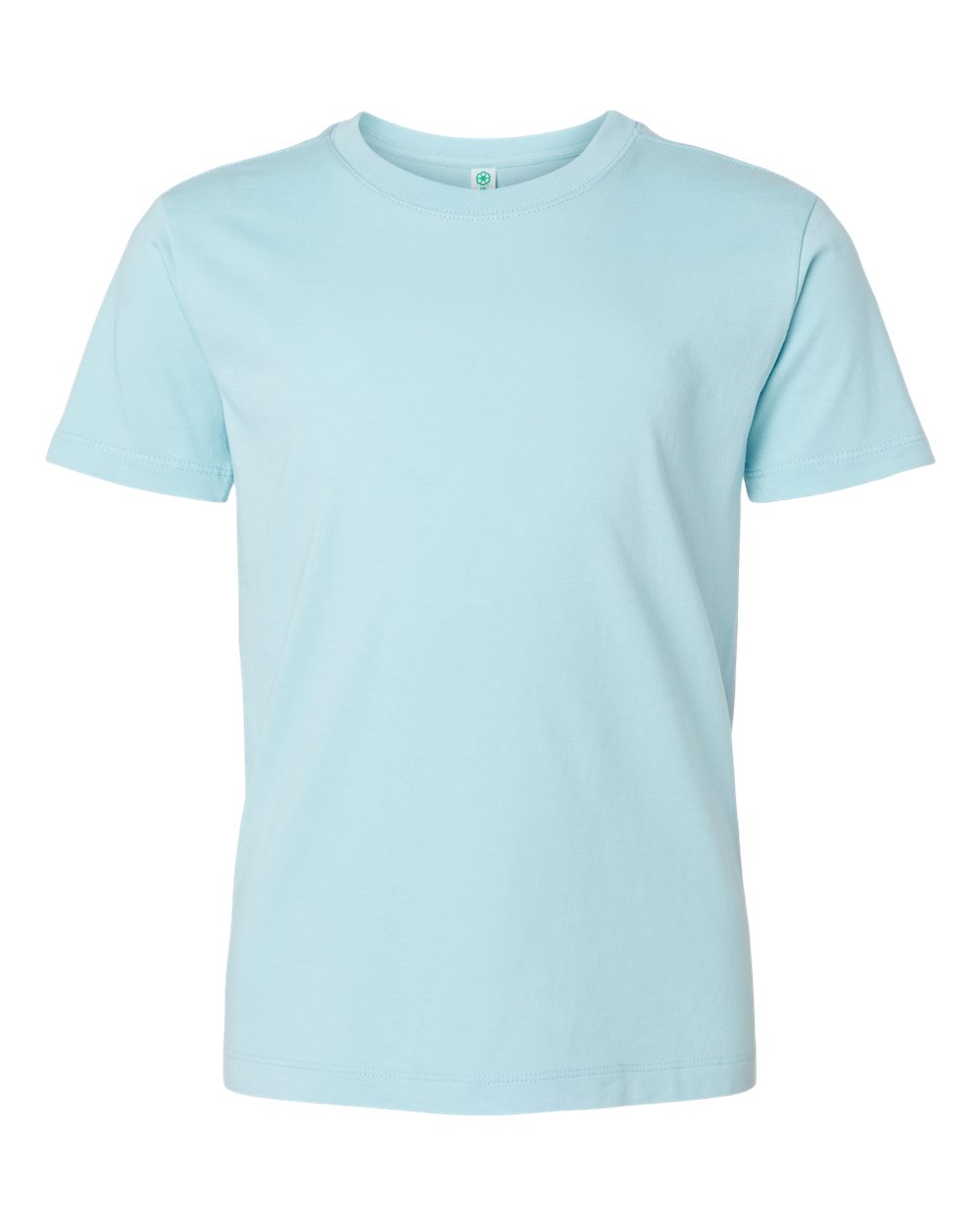 Youth Classic T-Shirt - Front - B10472683 - Chambray