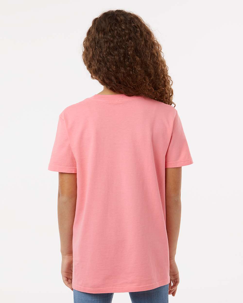 Youth Classic T-Shirt - OnModelBack - B10472112 - Pink