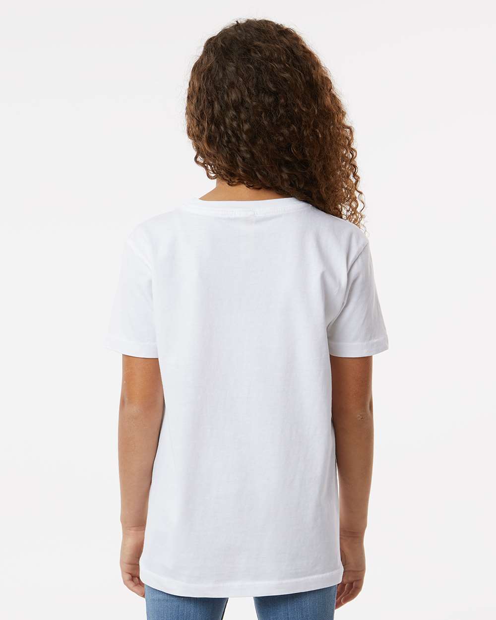 Youth Classic T-Shirt - OnModelBack - B10472132 - White