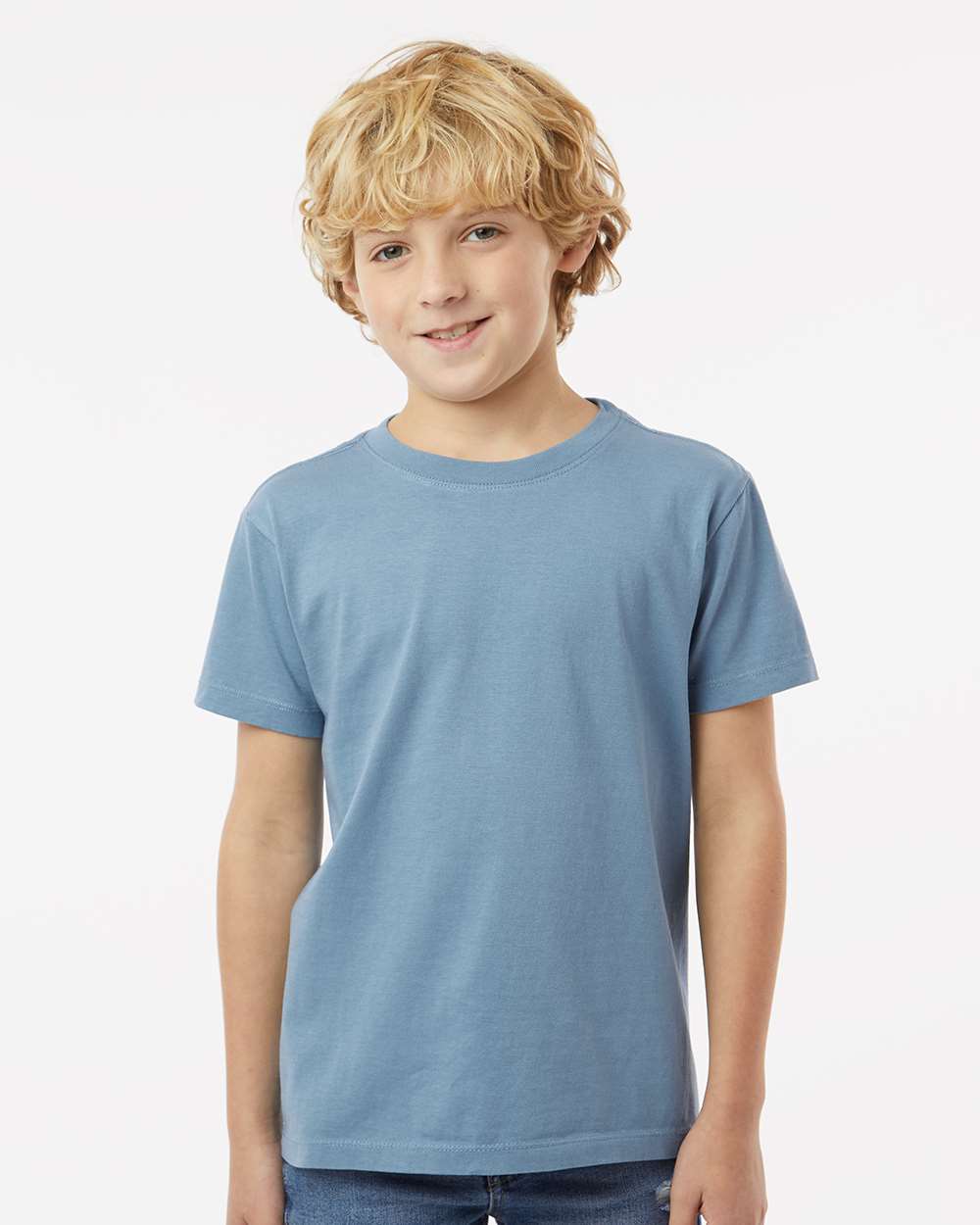 Youth Classic T-Shirt - OnModelFront - B10472122 - Slate