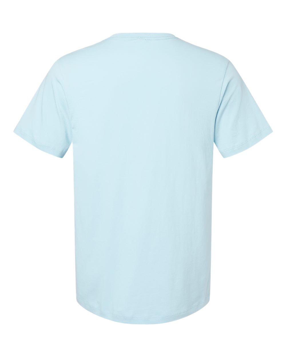 Unisex Classic Pocket T-Shirt - Back - B10672683 - Chambray