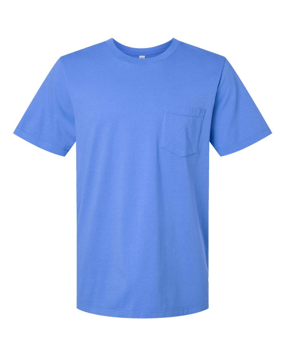 Unisex Classic Pocket T-Shirt - Front - B10672053 - Marine