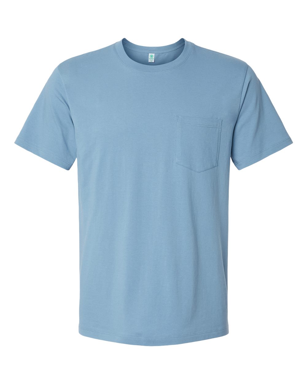 Unisex Classic Pocket T-Shirt - Front - B10672103 - Slate